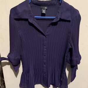 East 5th Deep Purple Button-Down Shirt